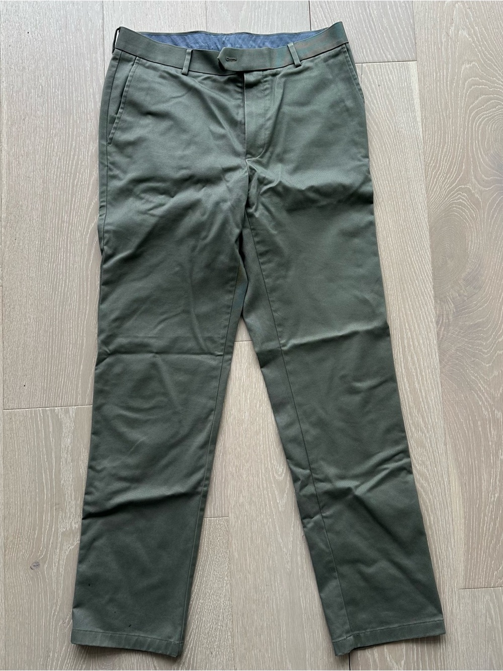 Charles Tyrwhitt Olive Chinos - Dark Green
